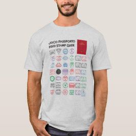 Camiseta de la guía de sello JoCo Passporto 2023