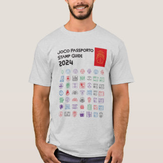 Camiseta de la guía de sello JoCo Passporto 2024