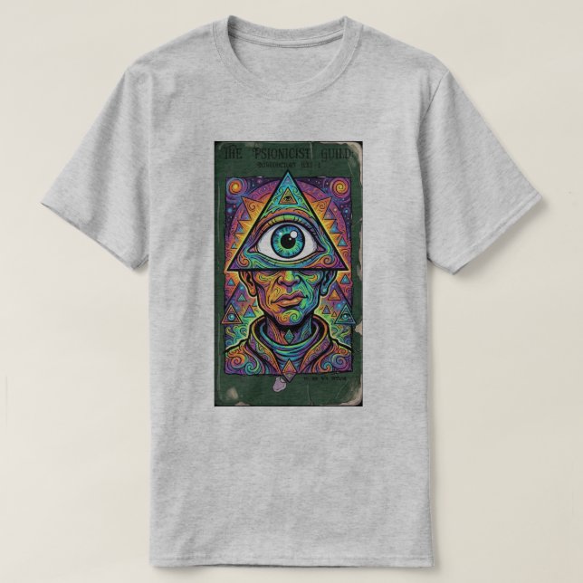 Camiseta de la Guildía Psionicista 1 (Diseño del anverso)