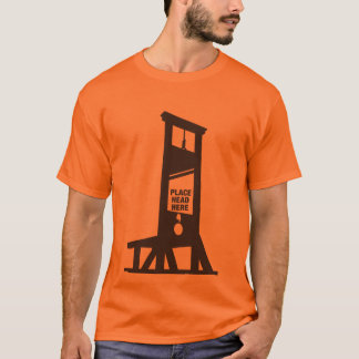 Camiseta de la guillotina