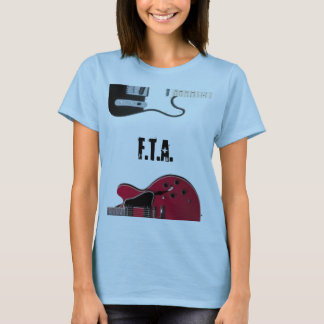 camiseta de la guitarra