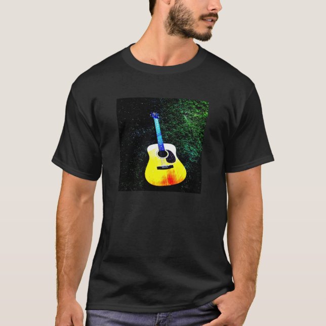 Camiseta de la guitarra de JokeAppTvMusic (Anverso)
