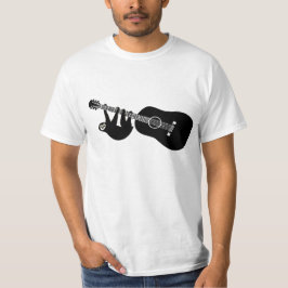 camiseta de la guitarra de la pereza