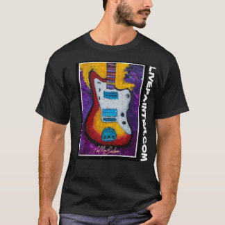 CAMISETA de la guitarra de la punta