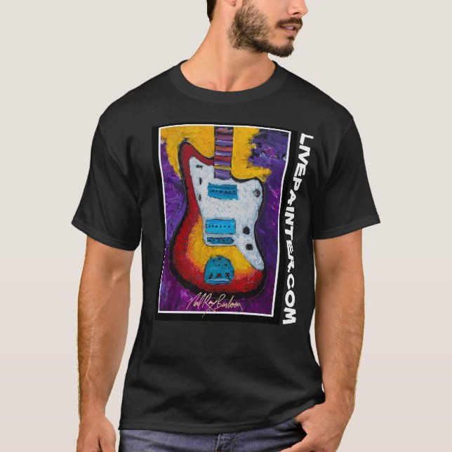 CAMISETA de la guitarra de la punta (Anverso)