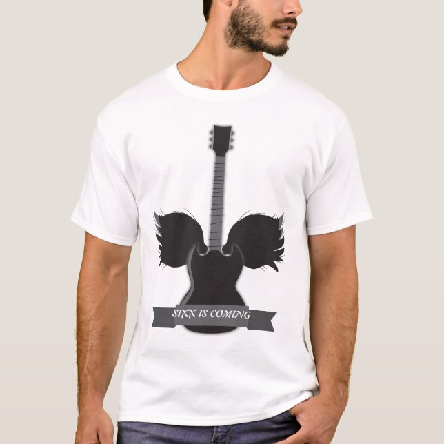 Camiseta de la guitarra de Sixx (Anverso)