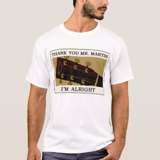 Camiseta de la guitarra del Bluegrass - gracias