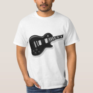 Camiseta de la guitarra eléctrica