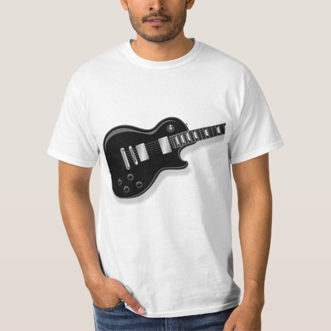 Camiseta de la guitarra eléctrica (Anverso)