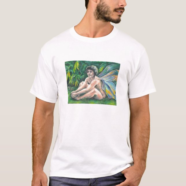 Camiseta de la hada 4 del arte (Anverso)
