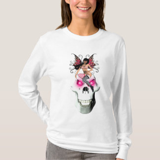 Camiseta de la hada y del cráneo