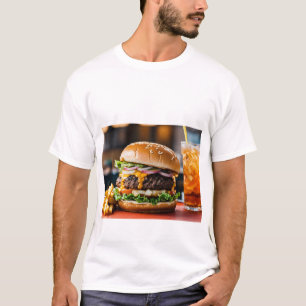 camiseta de la hamburguesa