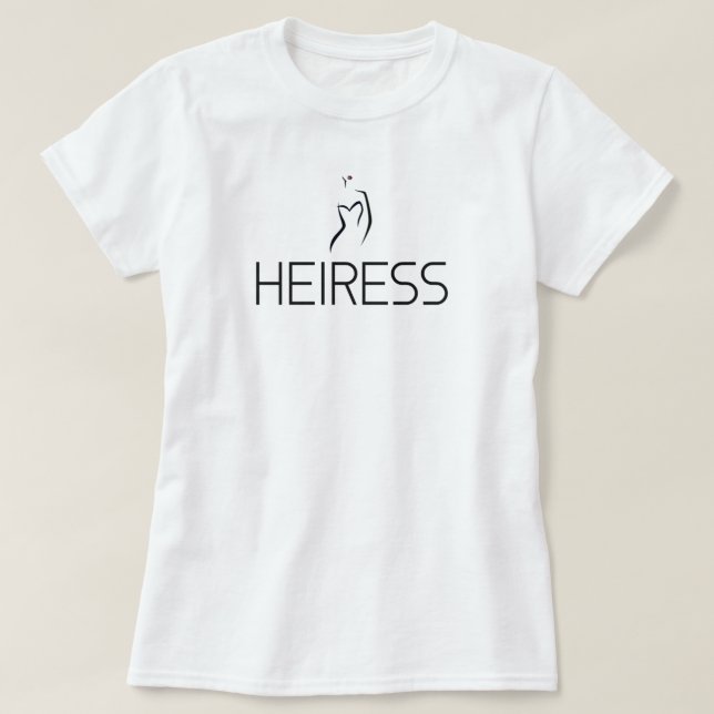 CAMISETA DE LA HEREDERA (Diseño del anverso)