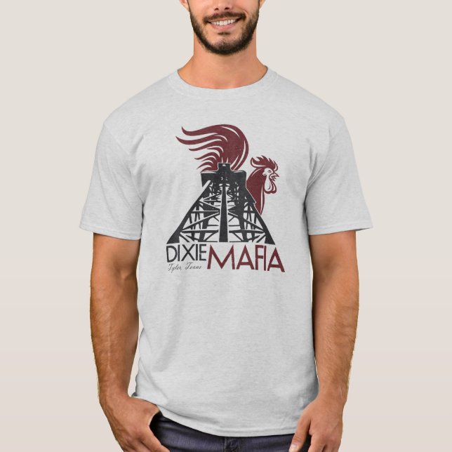 Camiseta de la herencia de Tejas de la mafia de (Anverso)