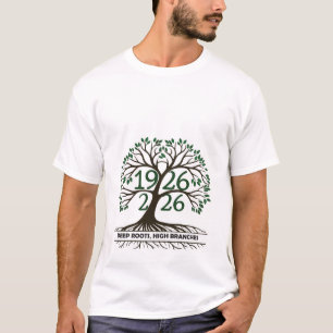 Camiseta de la herencia del árbol genealógico de r