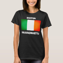 Camiseta de la herencia irlandesa de Boston MA – B