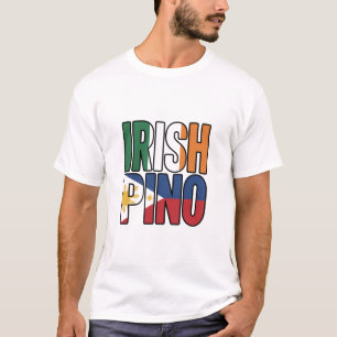 Camiseta de la herencia irlandesa filipina de San 