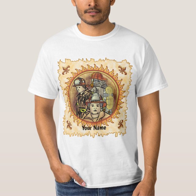 Camiseta de la Hermandad de Bomberos (Anverso)