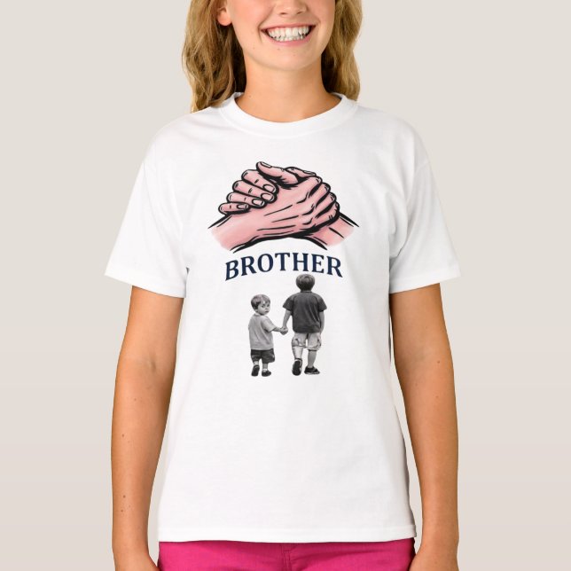 Camiseta de la Hermandad Familiar - Mayor y Menor (Anverso)