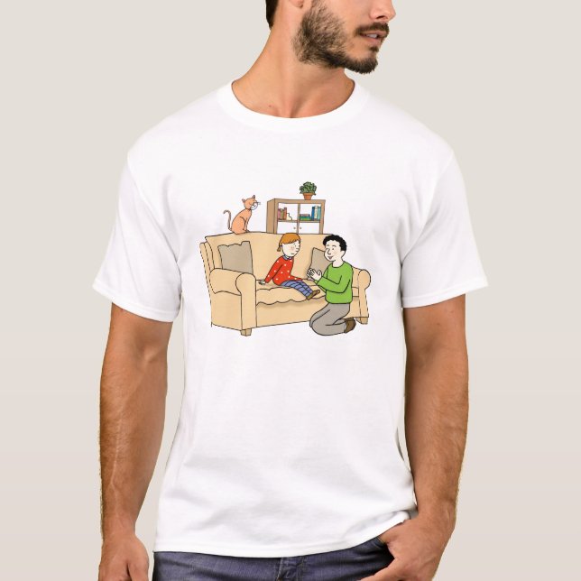 Camiseta de la hija del padre (Anverso)