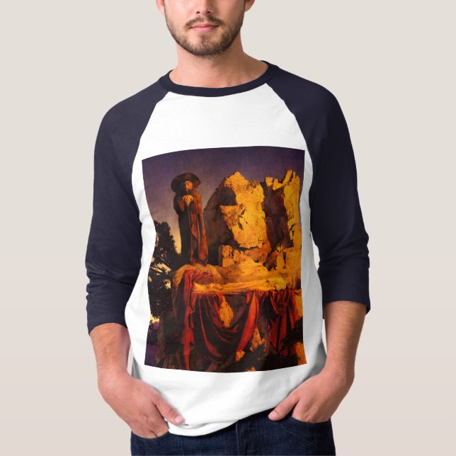 Camiseta De la historia de Blancanieves, 1912 por Parrish (Anverso)