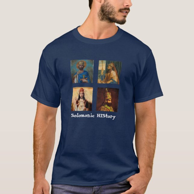 Camiseta de la historia de Solomonic (Anverso)