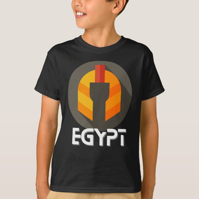 Camiseta de la historia del antiguo Egipto (Anverso)