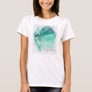 Camiseta de la hoja de árbol Pal de vibraciones tr