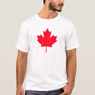 Camiseta de la hoja de arce canadiense