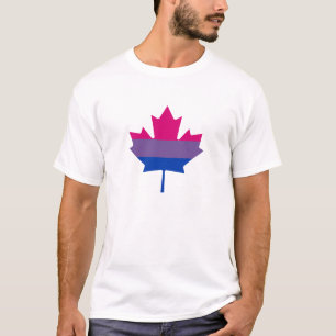 Camiseta de la hoja de arce del orgullo del