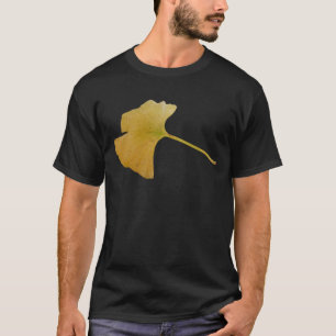 Camiseta de la hoja de Biloba del Ginkgo