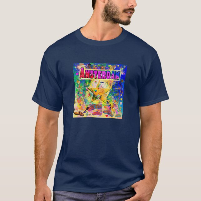 Camiseta de la hora de la época de Ámsterdam (Anverso)