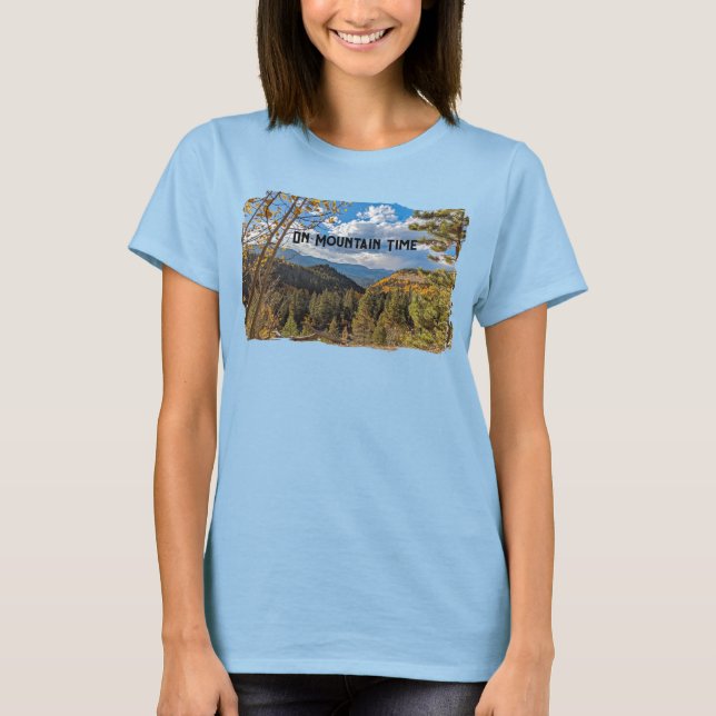 Camiseta de la hora de las montañas (Anverso)