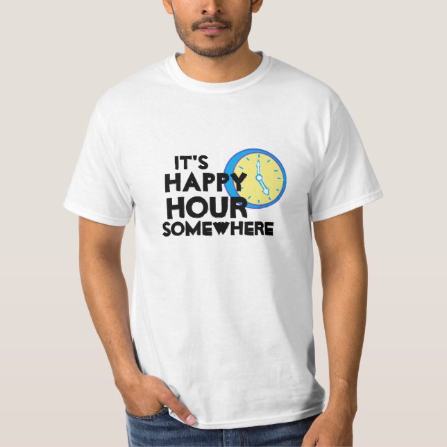 Camiseta de la hora feliz (Anverso)