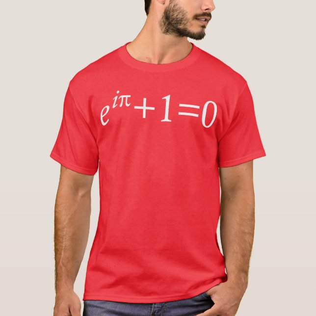 Camiseta de la identidad de Euler (Anverso)