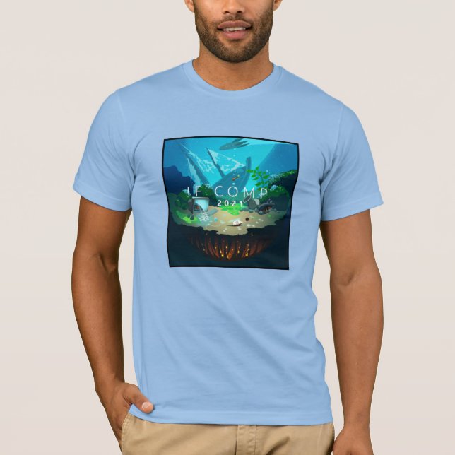 Camiseta de la IFComp de 2021 (Anverso)