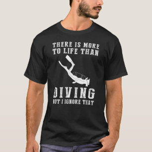 Camiseta de la ignorancia del buceo