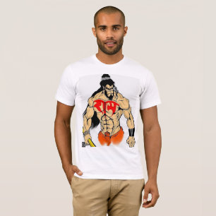 Camiseta de la impresión de Hanuman