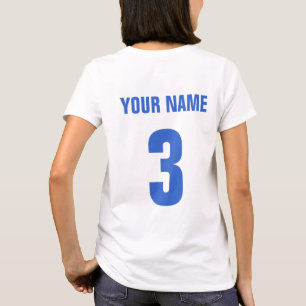 Camiseta de la impresión de la parte posterior de