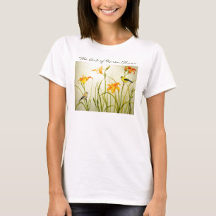 Camiseta de la impresión del Goldfinch, el arte d