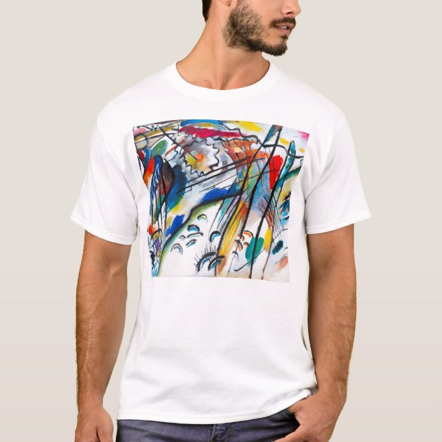 Camiseta de la improvisación 28 de Kandinsky (Anverso)