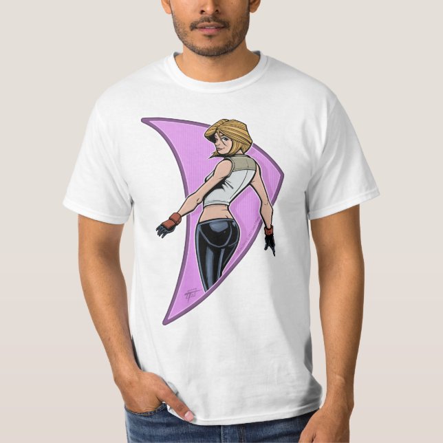 Camiseta de la impulsión de la aceitera de Nicole (Anverso)