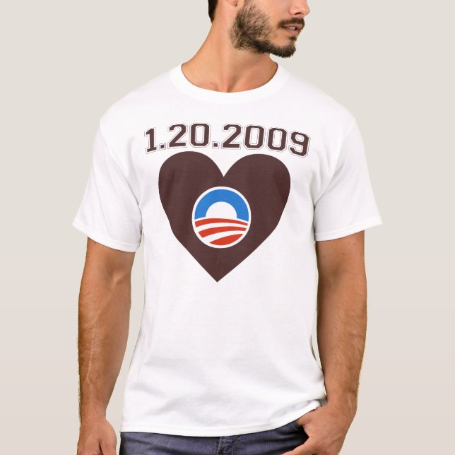 Camiseta de la inauguración de Obama (Anverso)