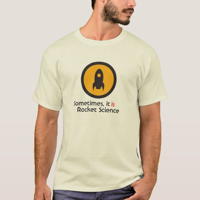 Camiseta de la ingeniería espacial (Anverso)
