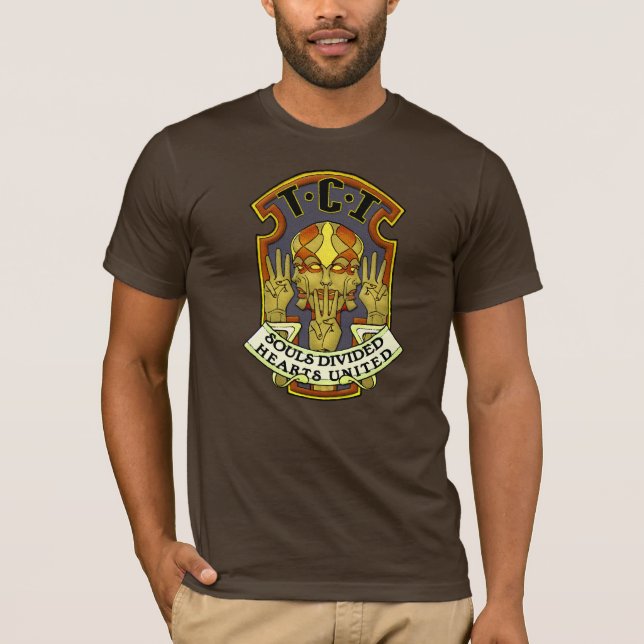 Camiseta de la insignia de la invasión de la Tri (Anverso)
