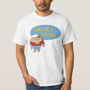Camiseta de la isla de la tirada
