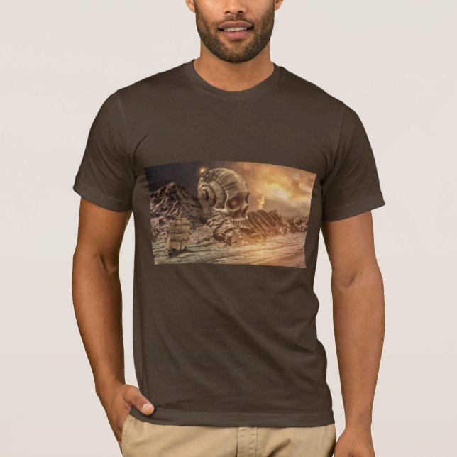 camiseta de la isla del cráneo (Anverso)