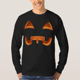 Camiseta de la Jack-o-linterna del top de la