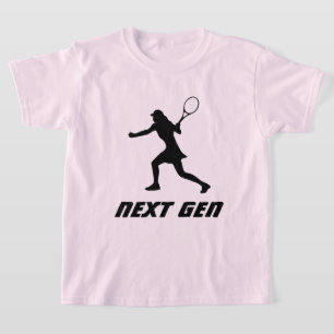 Camiseta de la jugadora de tenis de antemano de Ne