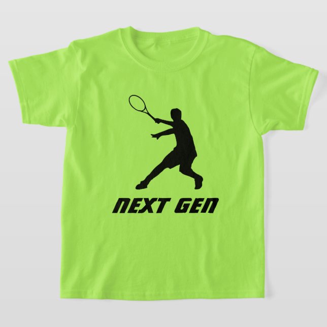 Camiseta de la jugadora de tenis de primera mano d (Distribución)